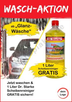 Waschen Dr Starke Scheibenreiniger 1 Liter gratis ▼Sofort-Download