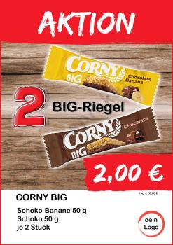 Corny BIG-Riegel Schoko+SchokoBanane 2 Stück ▼Sofort-Download
