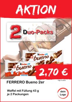 Ferrero Kinder Bueno 2 Stück