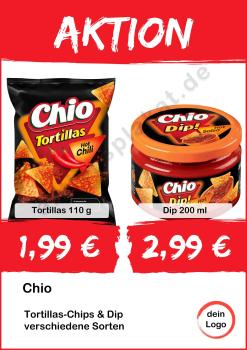 Chio Tortillas Chips 110g Dip 200ml ▼Sofort-Download