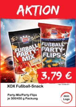 XOX Fussball Party Mix Flips 300 450g  ▼Sofort-Download