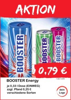 Booster Energy Original 330ml Dose ▼Sofort-Download