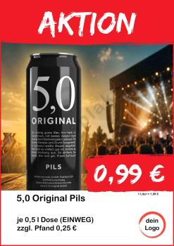 5,0 Pils 500ml Dose ▼Sofort-Download
