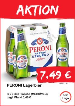 Peroni Pils 6x330ml Flasche ▼Sofort-Download