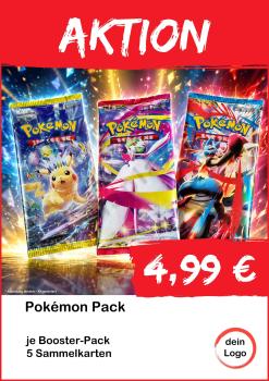 Sammelkarten Pokemon 5er Pack ▼Sofort-Download