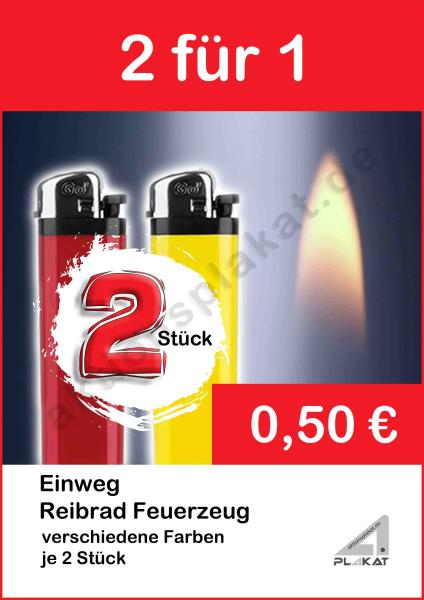 Feuerzeug Reibrad Einweg ▼Sofort-Download