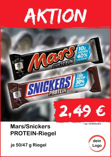 Mars Snickers Proteinriegel