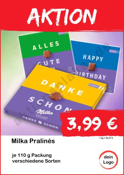 Milka Pralines 110g ▼Sofort-Download