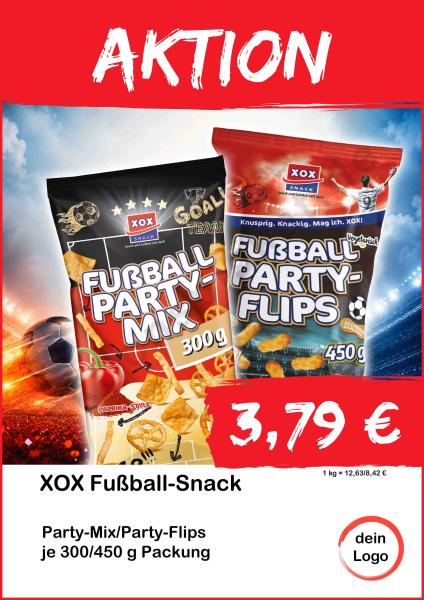 XOX Fussball Party Mix Flips 300 450g  ▼Sofort-Download