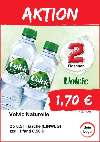 VOLVIC Naturelle 2x500ml ▼Sofort-Download