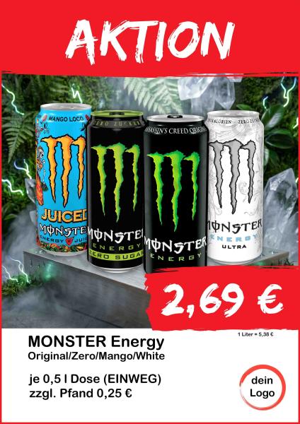 Monster Original Zero Mango 500ml Dose ▼Sofort-Download