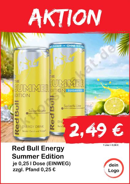 Red Bull Summer Edition Sudachi-Lime ▼Sofort-Download