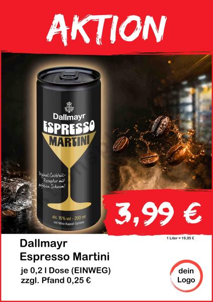 Dallmayr Espresso Martini 200ml Dose ▼Sofort-Download
