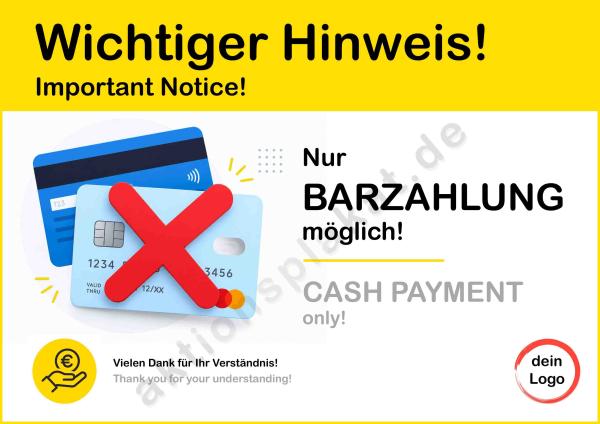 Barzahlung nur möglich ▼Sofort-Download