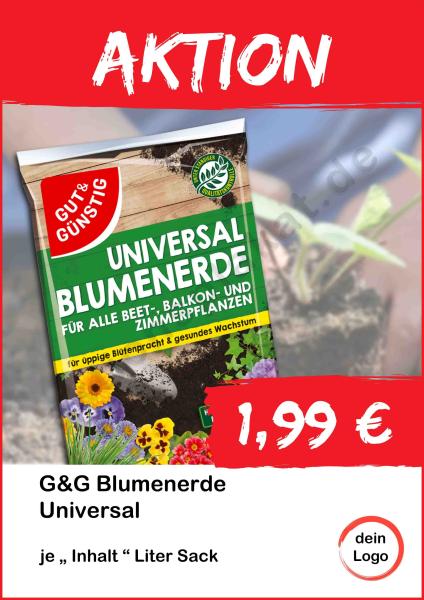 GuG Blumenerde Sack  ▼Sofort-Download
